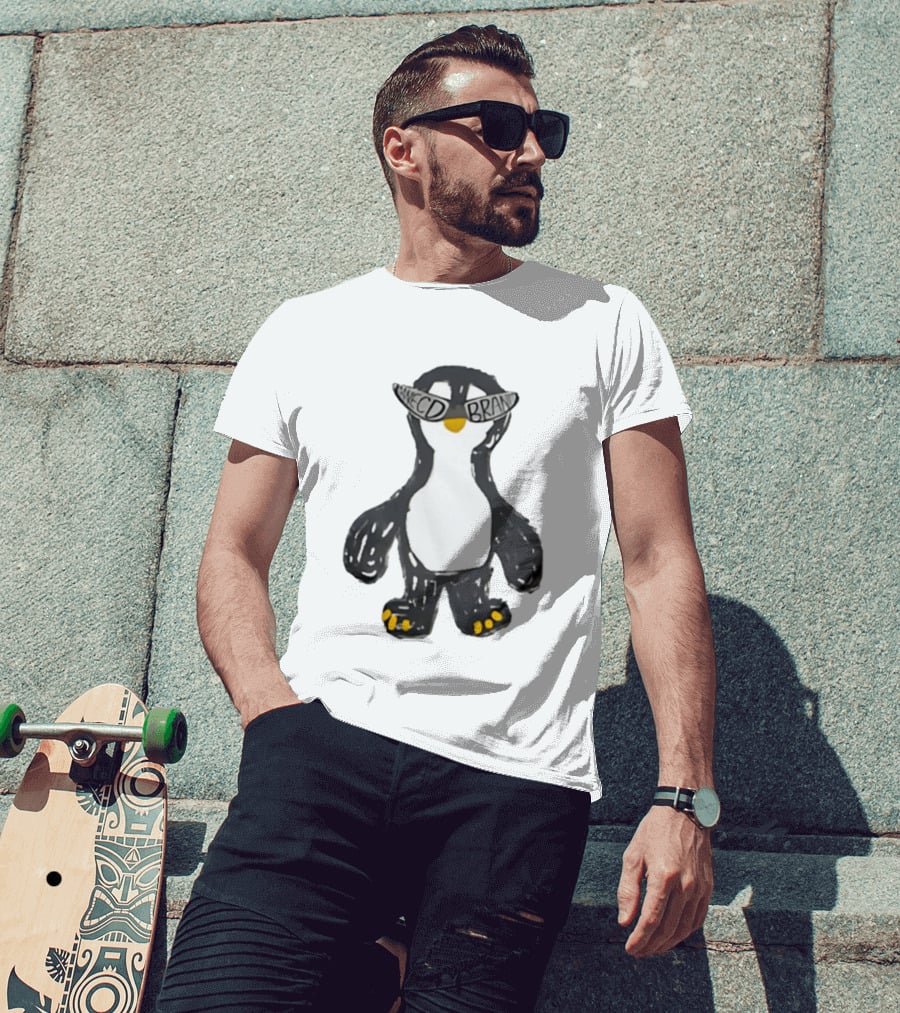Nwankwo Kanu Enyimba FC RECD BRANCD Penguin Sunglasses T-Shirt