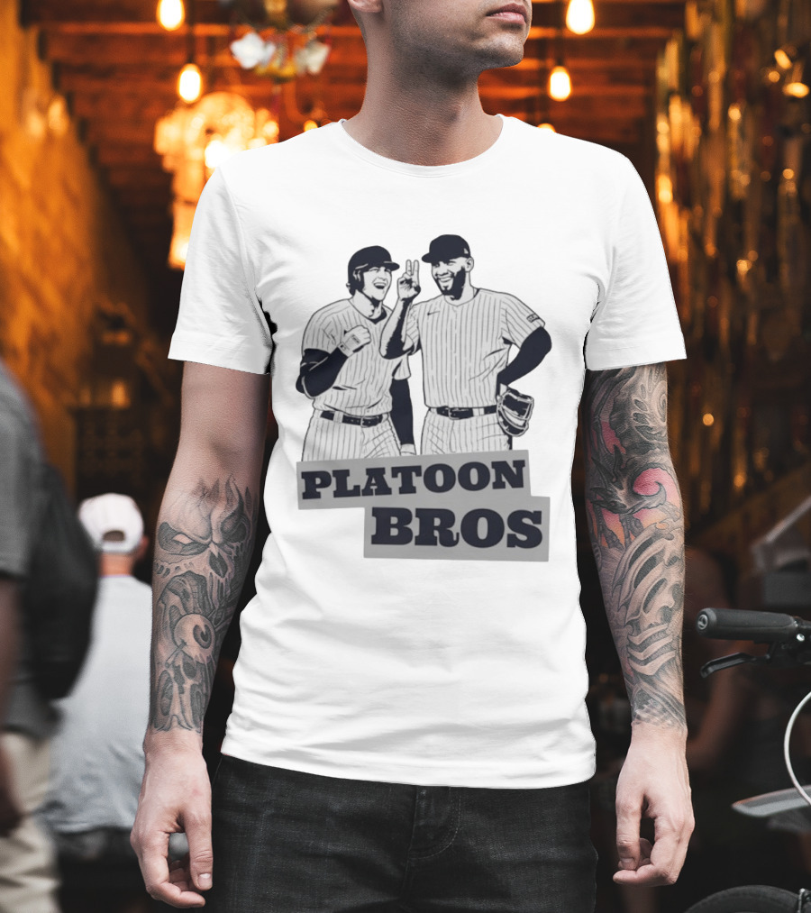Yankees Platoon Bros Amed Rosario Ryan McMahon MLB Baseball Team T-Shirt