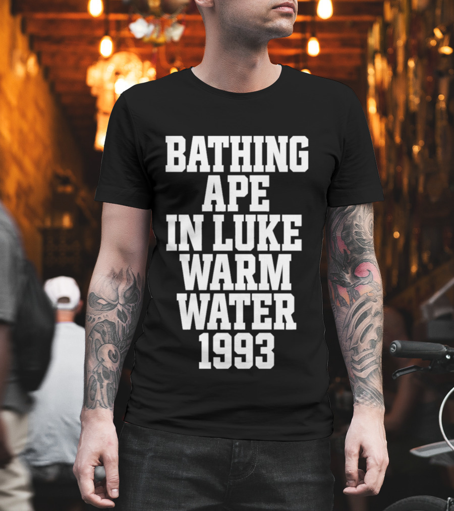 Bathing Ape In Luke Warm Water 1993 T-Shirt