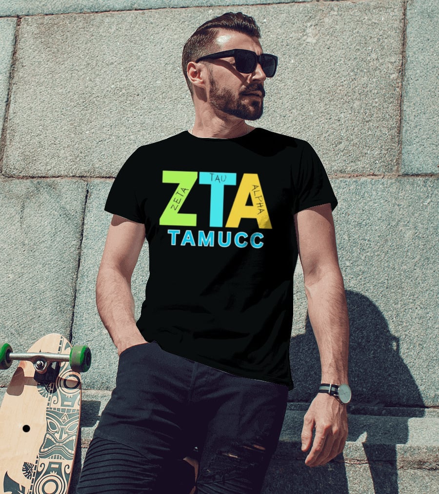 Zeta Tau Alpha TAMUCC Greek Life Sorority T-Shirt