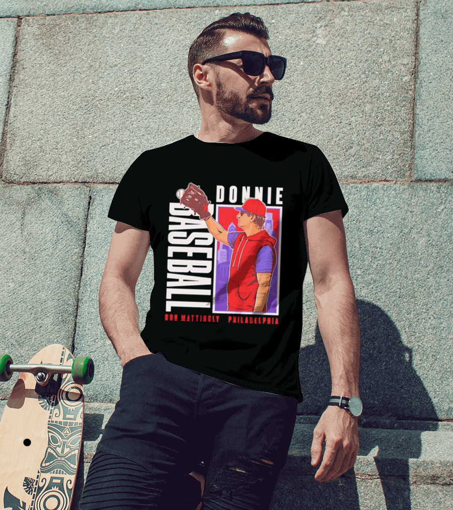 Don Mattingly Donnie Baseball Philadelphia Sports T-Shirt