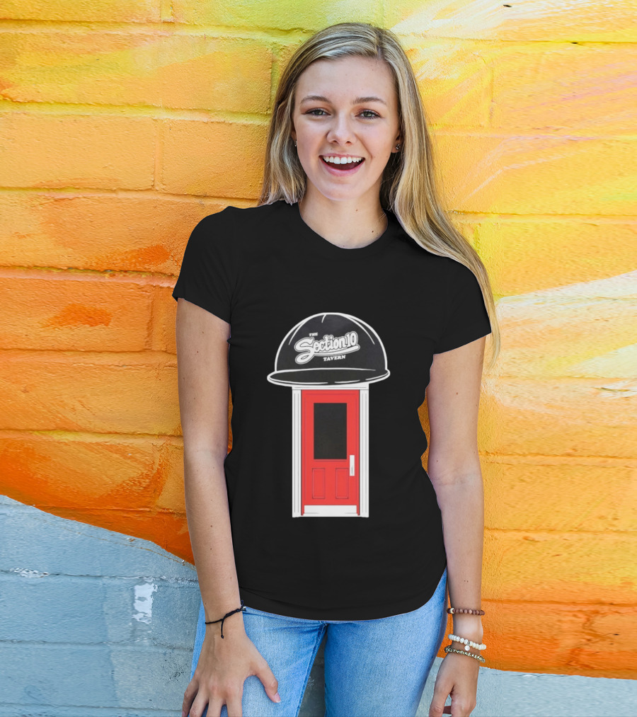 The Section10 Tavern Red Door Entrance T-Shirt