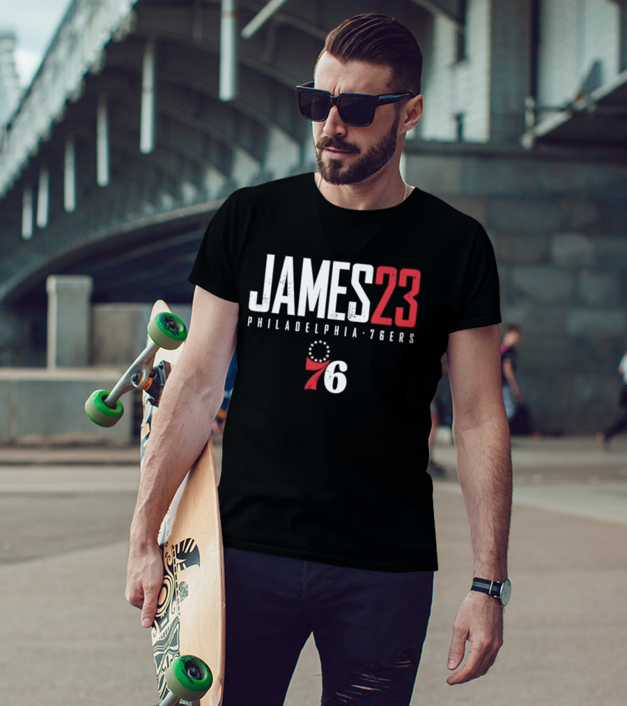 LeBron James 23 Philadelphia 76ers 2026 T-Shirt