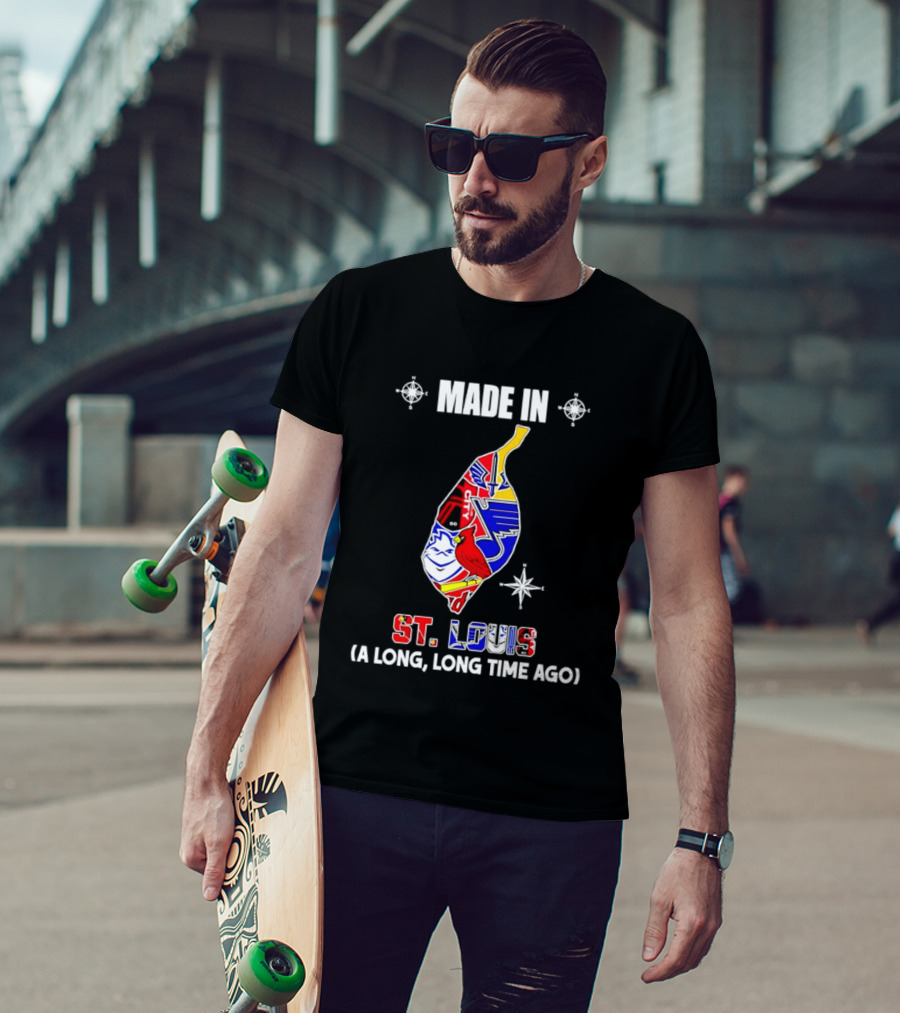 Made In St Louis Map 2026 Season A Long Long Time Ago T-Shirt