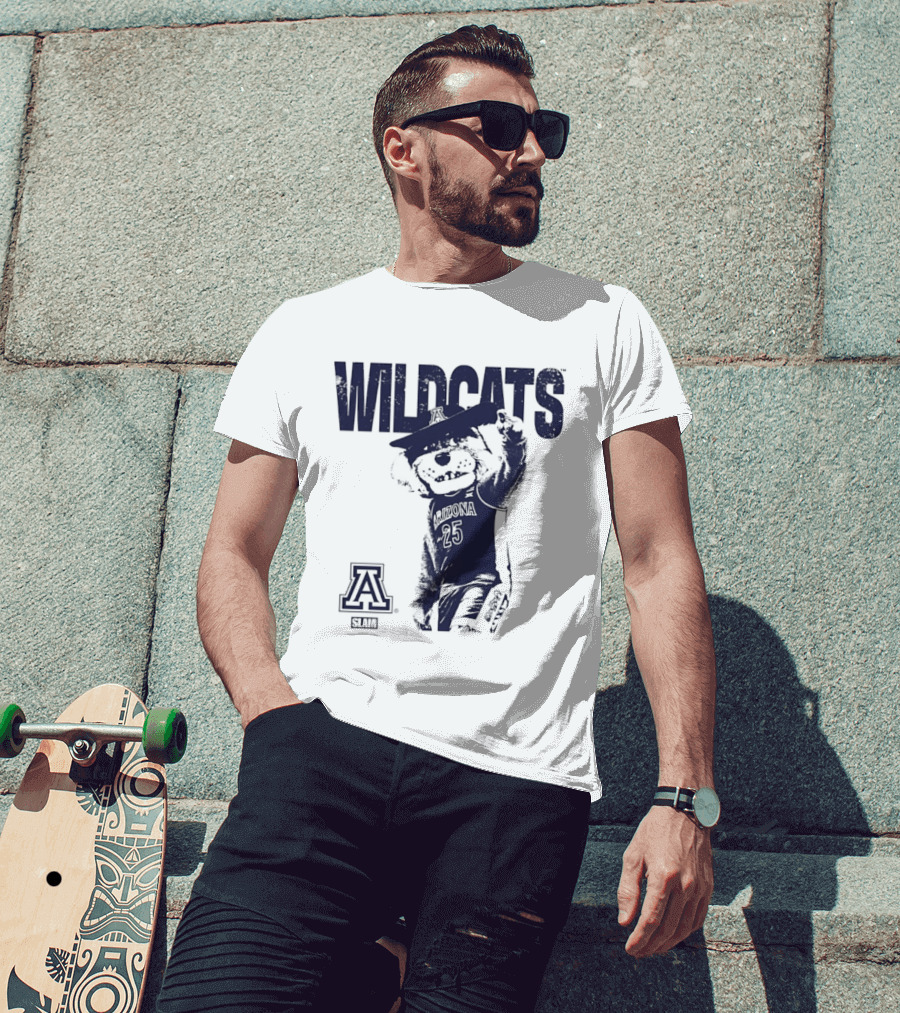 Arizona Wilbur Wildcats A Logo SLAM T-Shirt