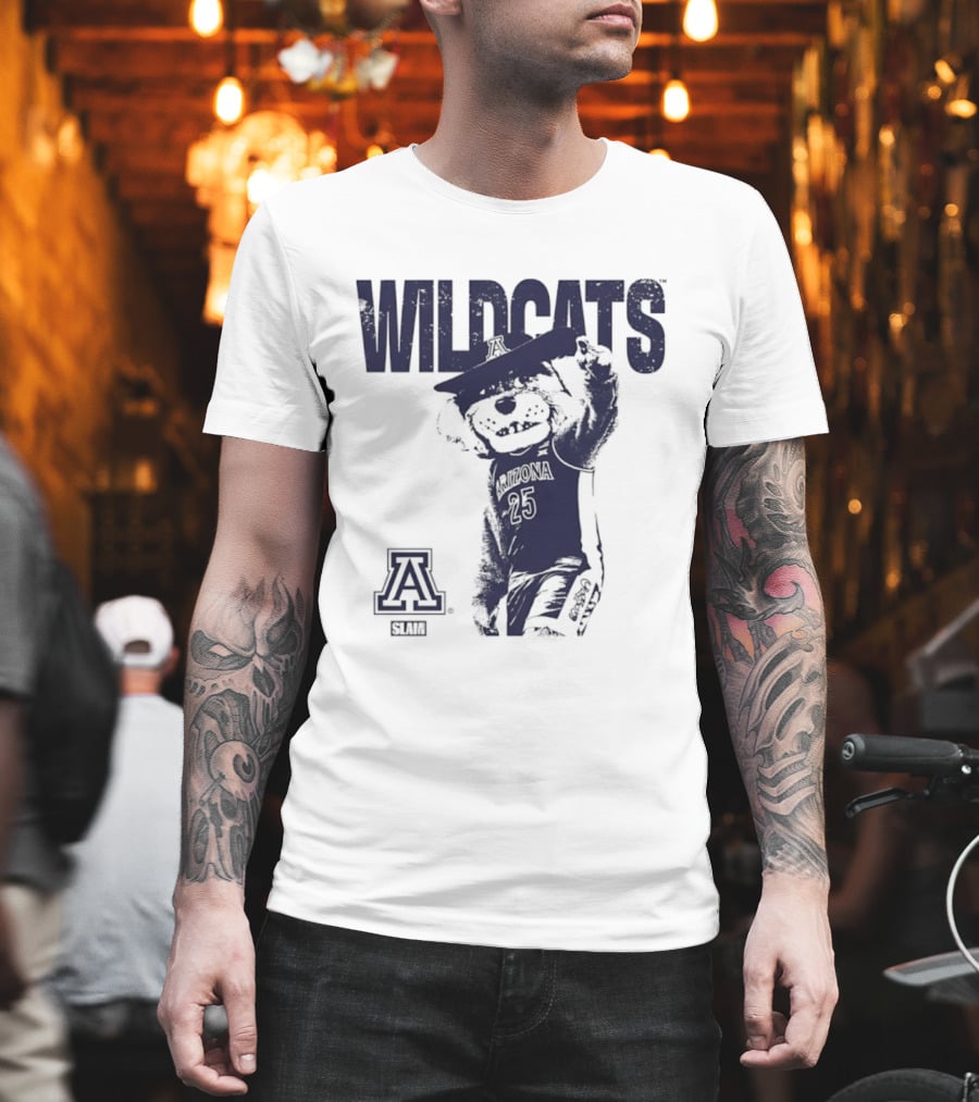Arizona Wilbur Wildcats A Logo SLAM T-Shirt