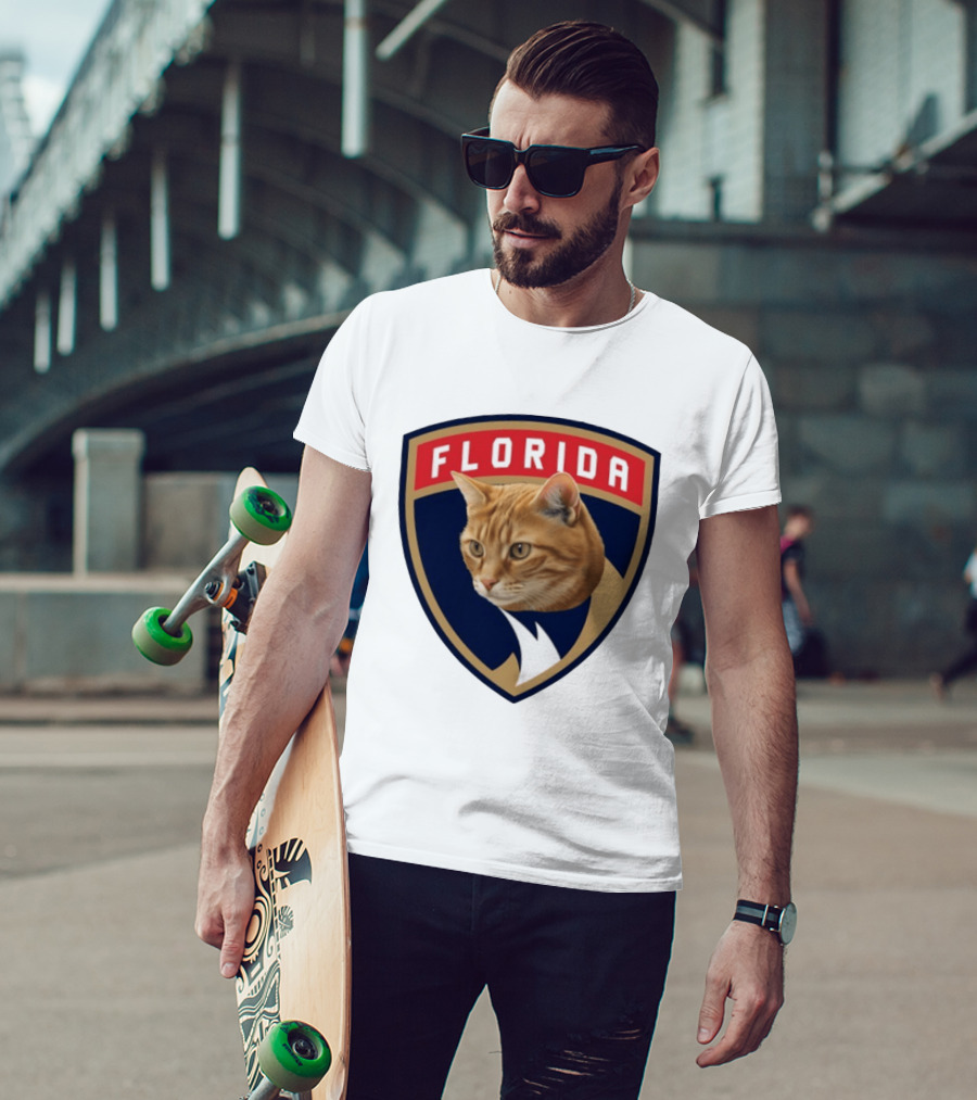 Florida Panthers Paul Maurice Cat T-Shirt