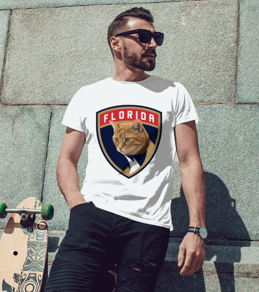 Florida Panthers Paul Maurice Cat T-Shirt