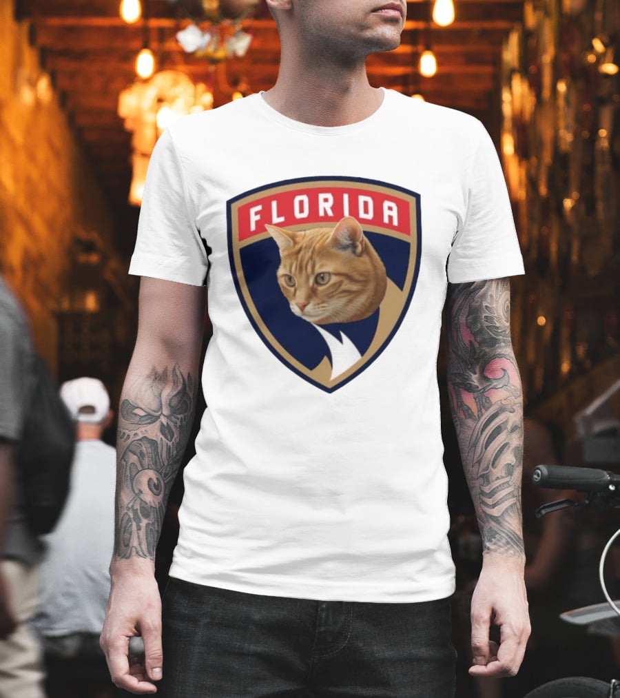Florida Panthers Paul Maurice Cat T-Shirt