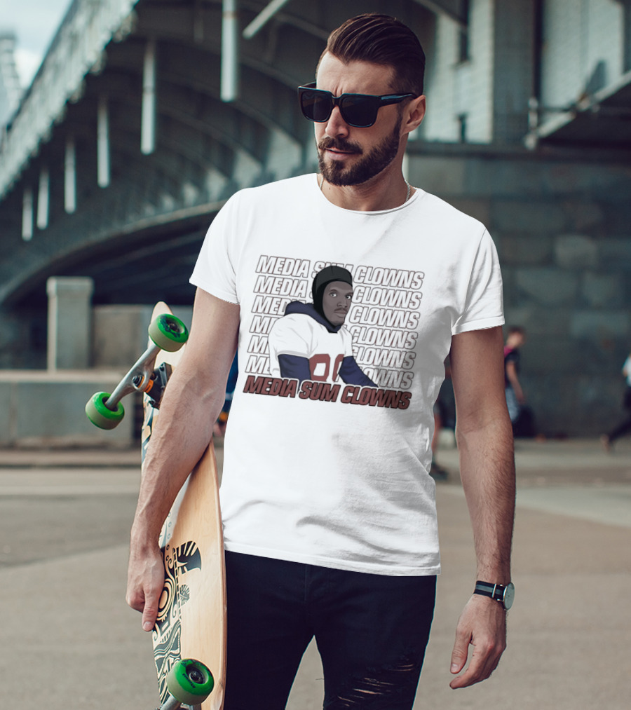 Giants Kadarius Toney Media Sum Clowns T-Shirt