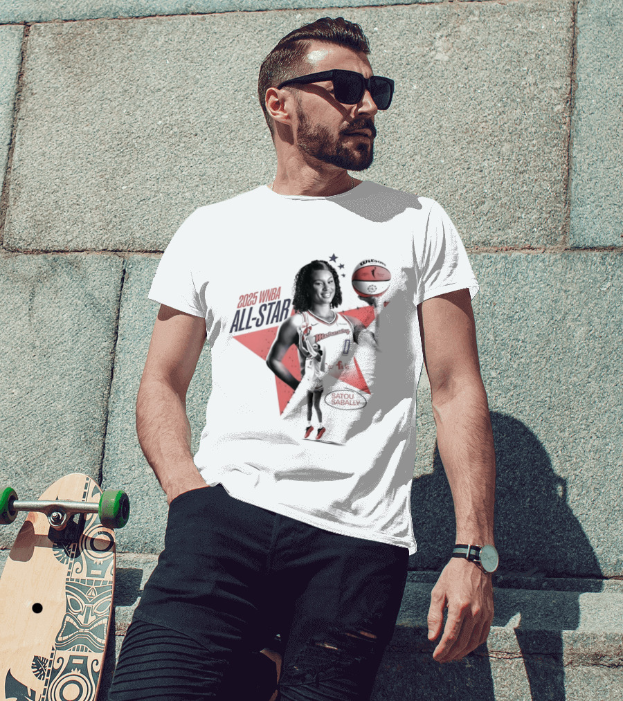 Satou Sabally 2025 WNBA All Star Phoenix Mercury T-Shirt