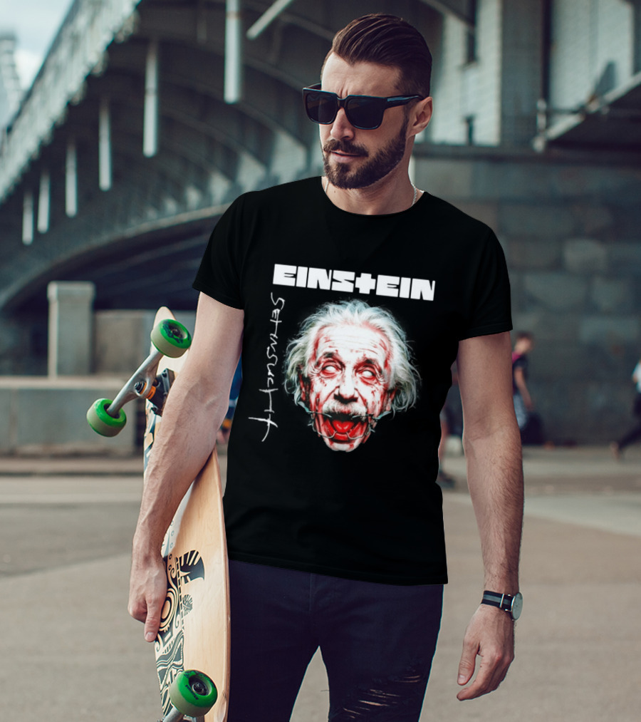 Eins+Ein Sehnsucht Albert Einstein Rammstein T-Shirt