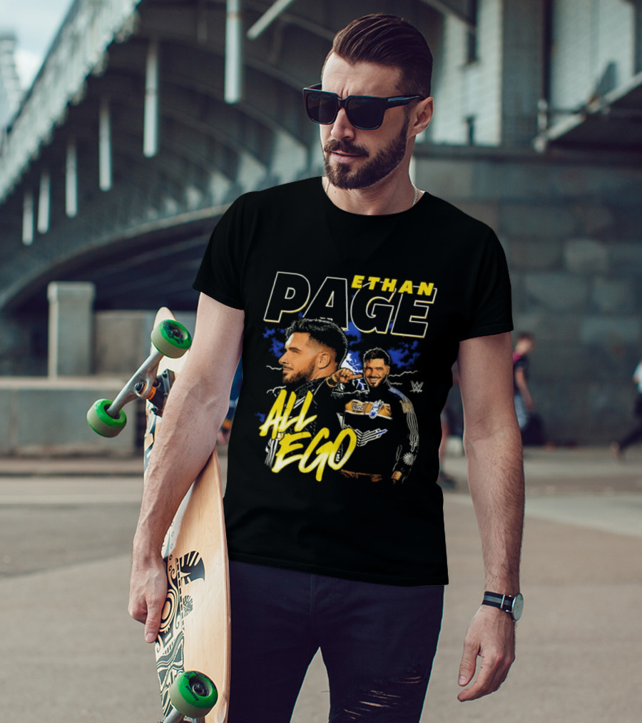 Ethan Page WWE All Ego BZ T-Shirt