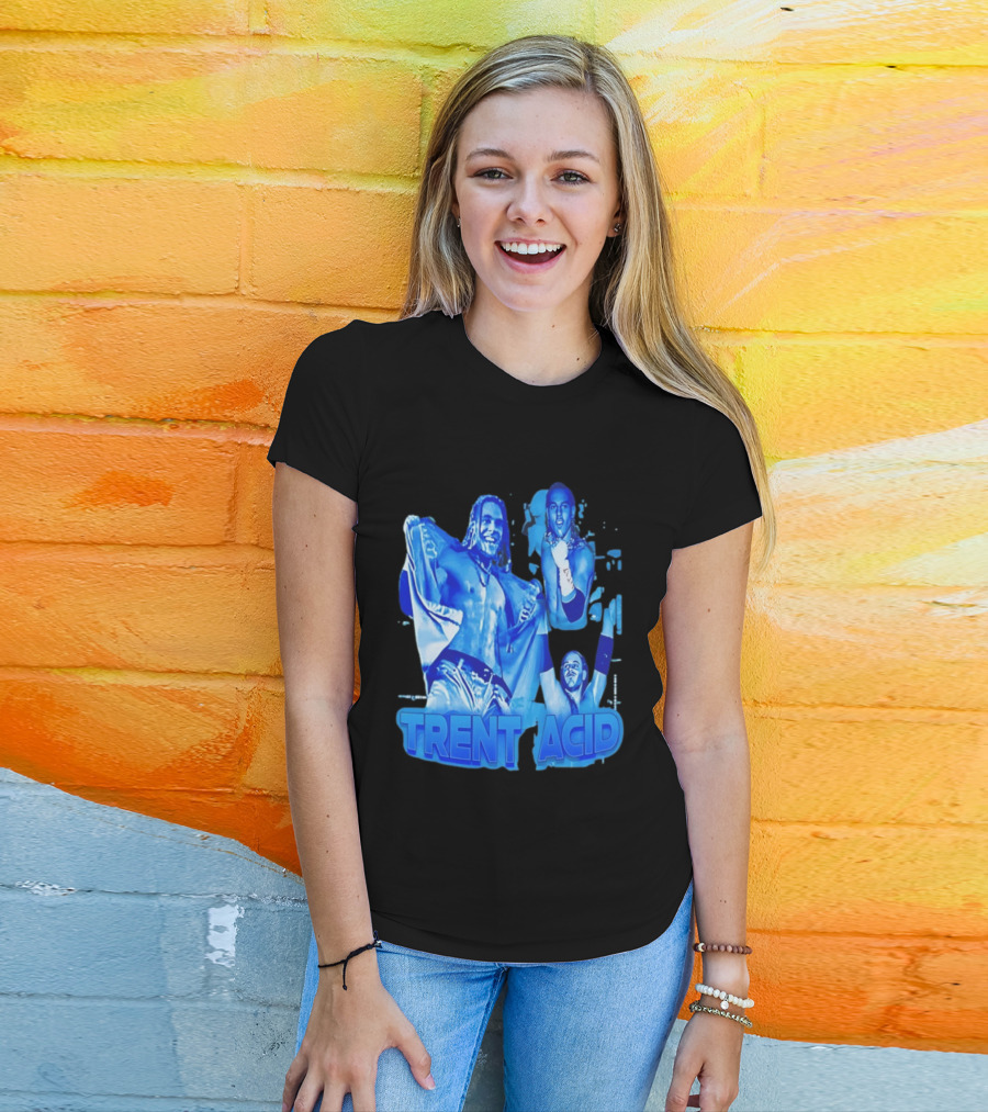 Trent Acid Wrestling Legend Blue Collage без буквы T-Shirt