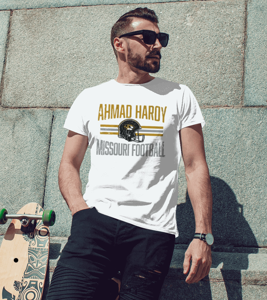 Ahmad Haroy Missouri Football Helmet Hero T-Shirt