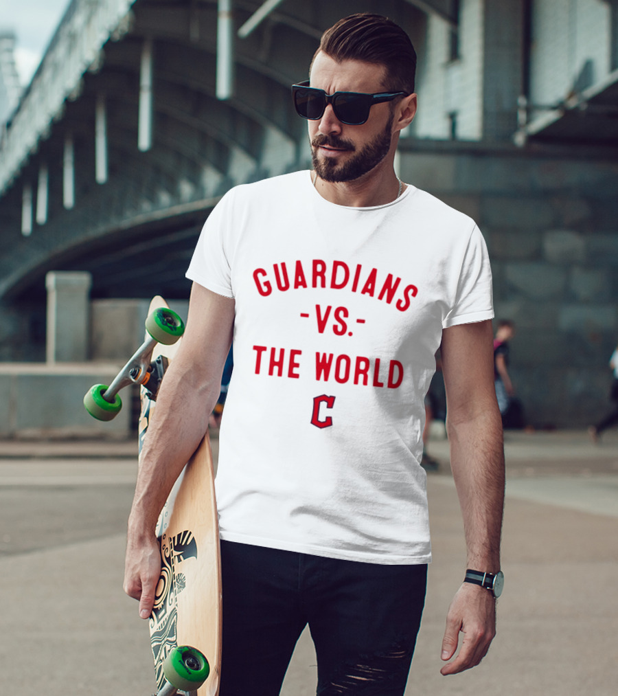 Cleveland Guardians Vs The World 2026 MLB Season C T-Shirt