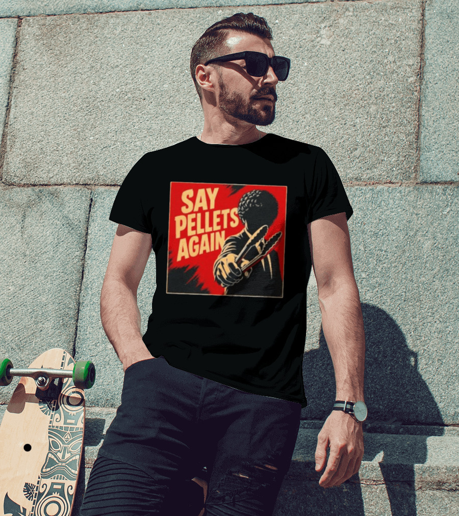Say Pellets Again Pulp Fiction Jules Winnfield T-Shirt