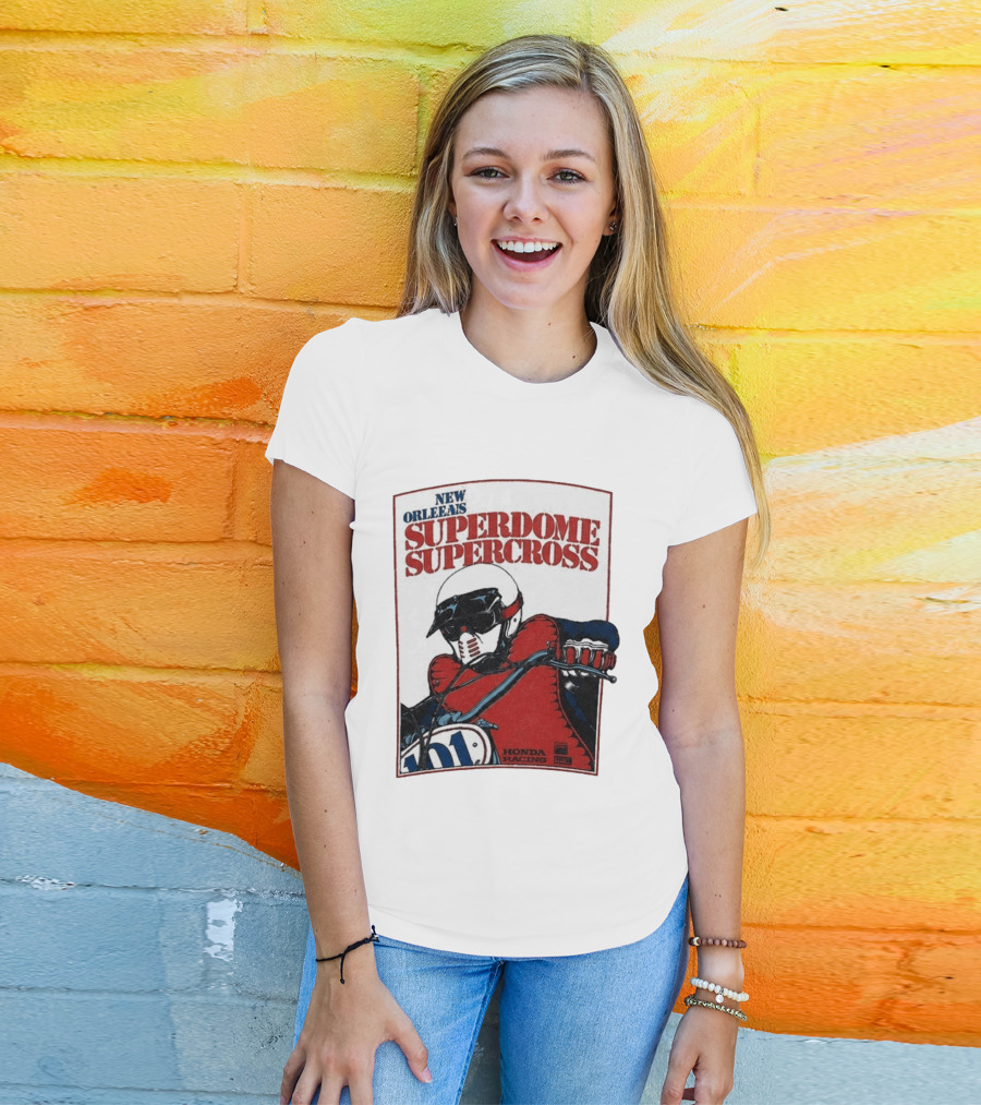 New Orleans Superdome Supercross Honda Racing 101 T-Shirt