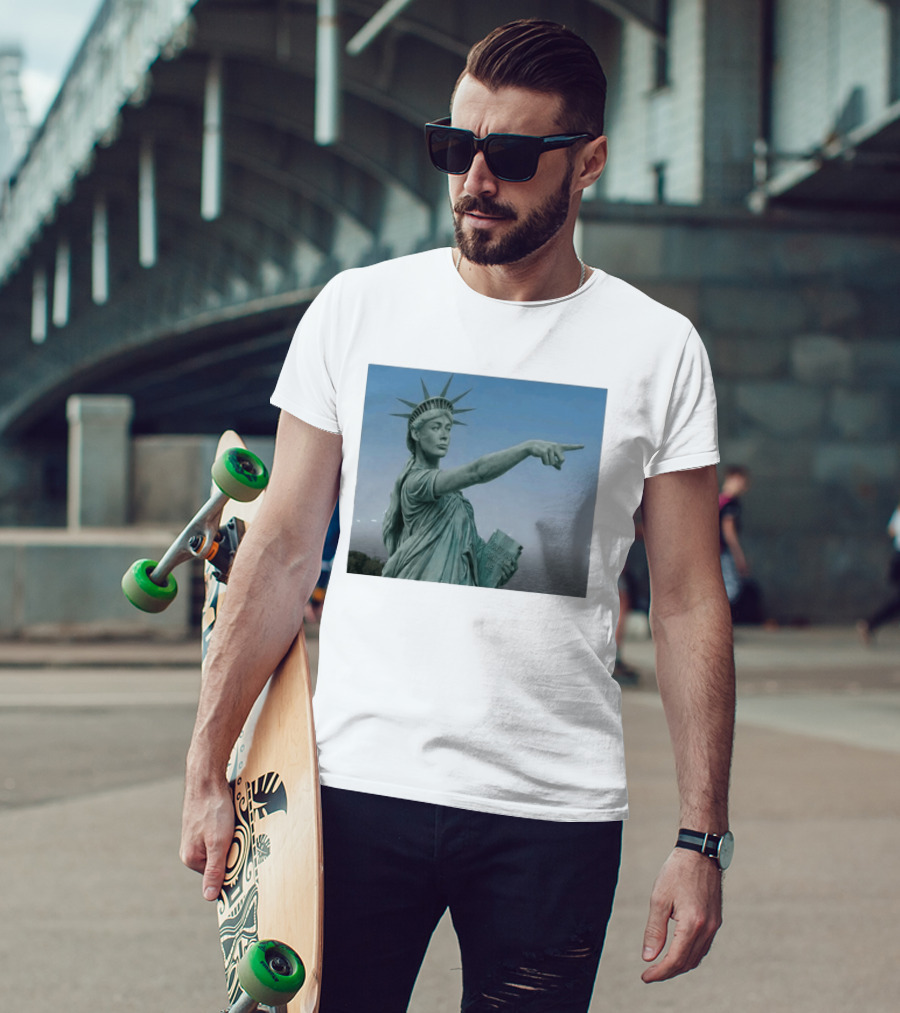 Sophie Cunningham Statue Of Liberty Don't You Politicize Me T-Shirt