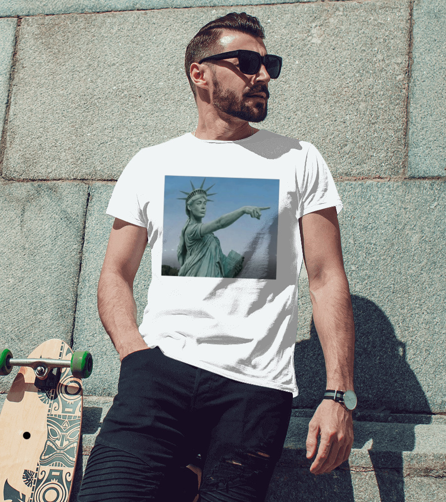 Sophie Cunningham Statue Of Liberty Don't You Politicize Me T-Shirt