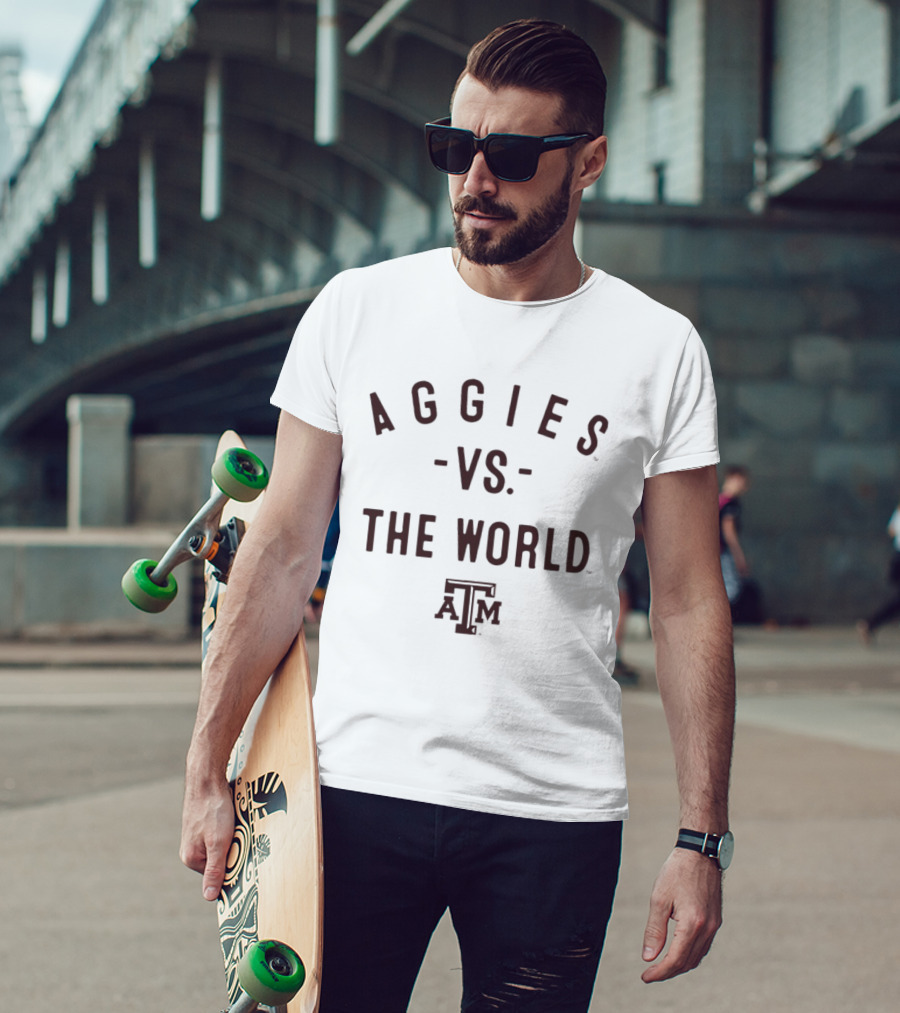 Texas A&M Aggies Vs The World NCAA 2026 Season T-Shirt