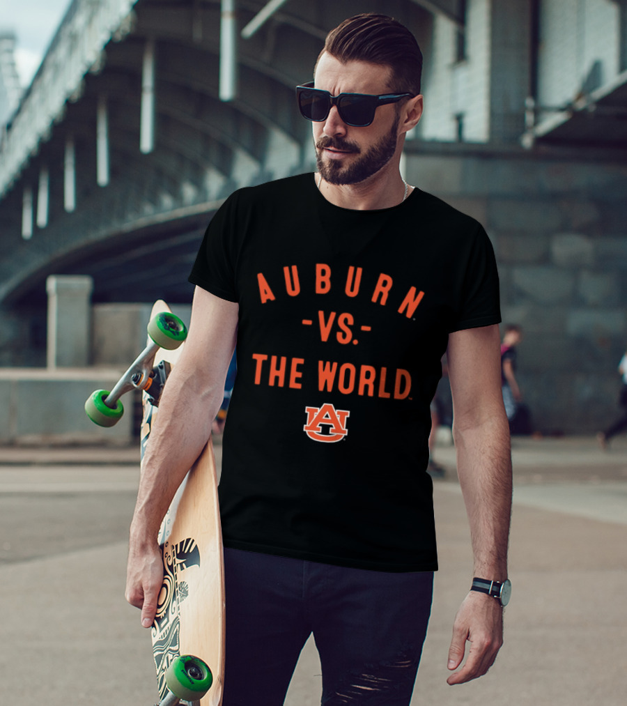Auburn Tigers Auburn Vs The World NCAA 2026 Season T-Shirt