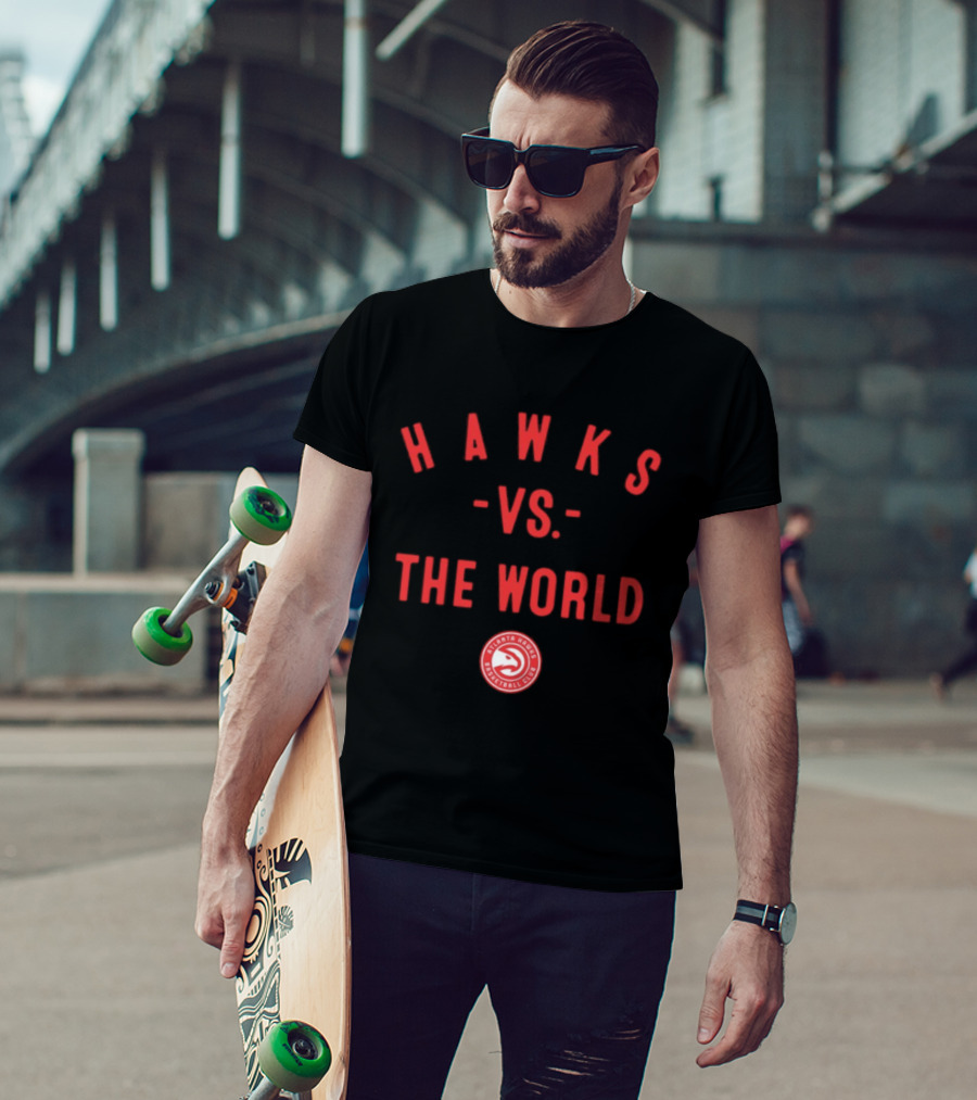 Atlanta Hawks Vs The World Basketball Club NBA 2026 T-Shirt
