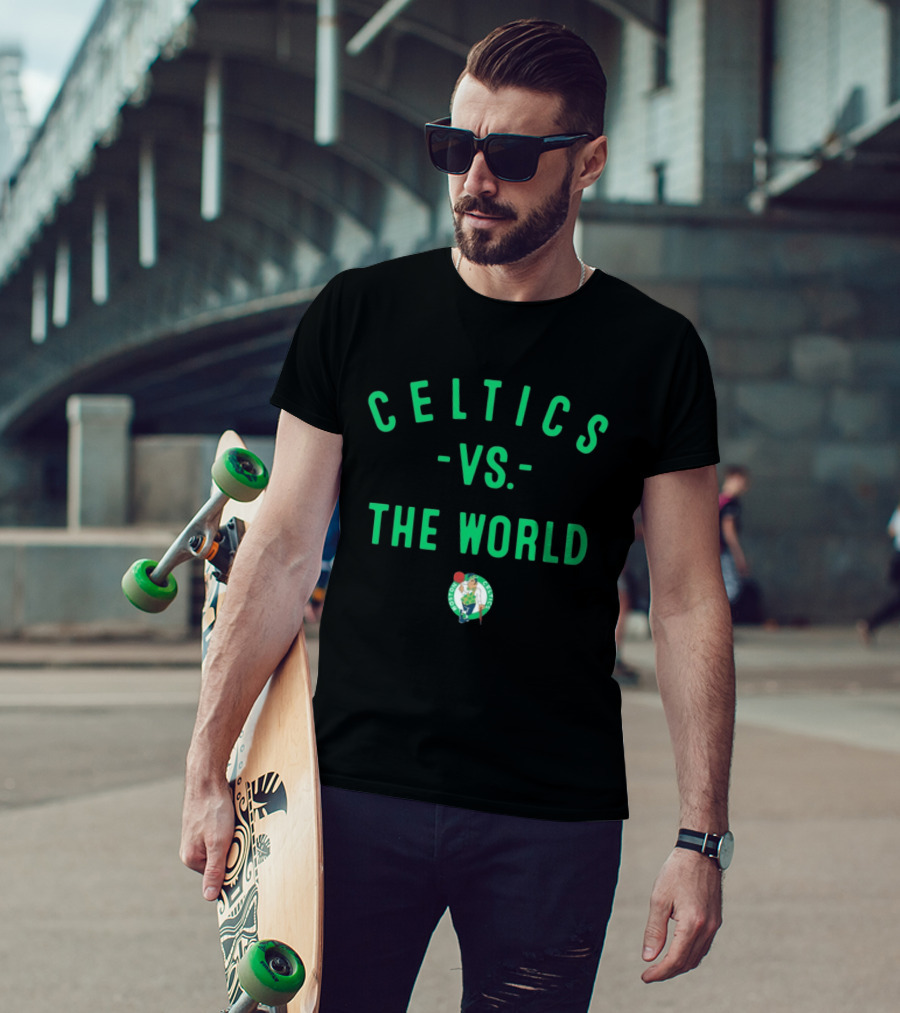 Boston Celtics Vs The World NBA 2026 T-Shirt