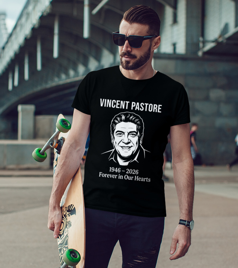 Vincent Pastore 1946 2026 Forever In Our Hearts Memorial T-Shirt
