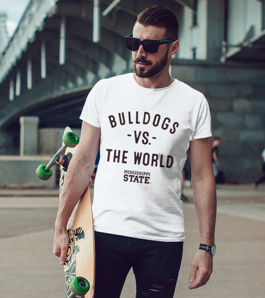 Mississippi State Bulldogs Vs The World 2026 NCAA Season T-Shirt