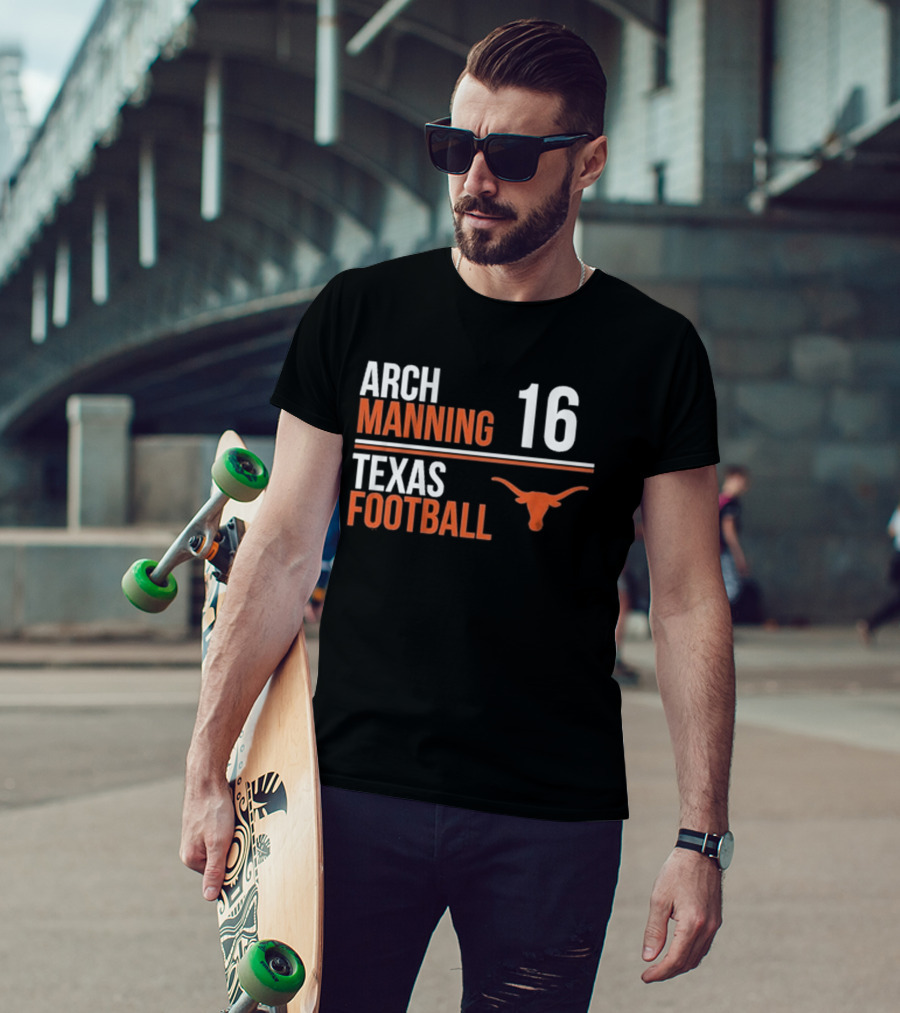 Arch Manning 16 Texas Longhorns Football T-Shirt