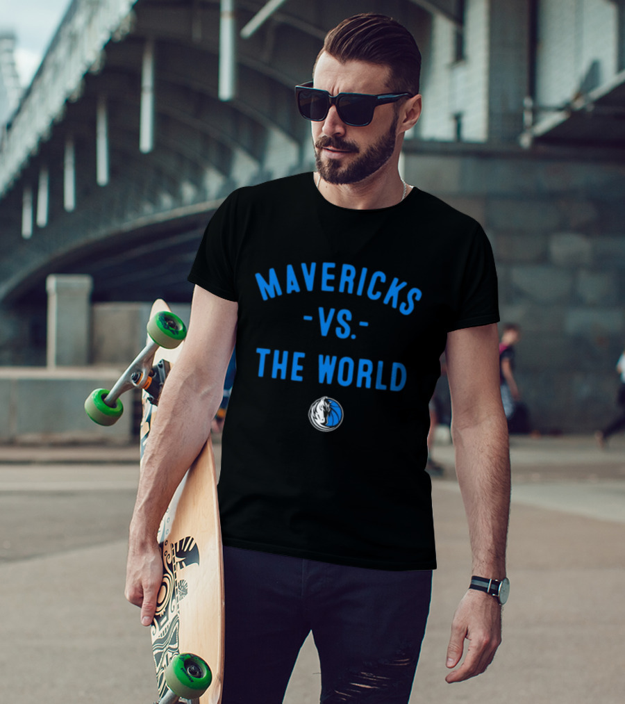 Mavericks Vs The World NBA 2026 Dallas Nowbes T-Shirt