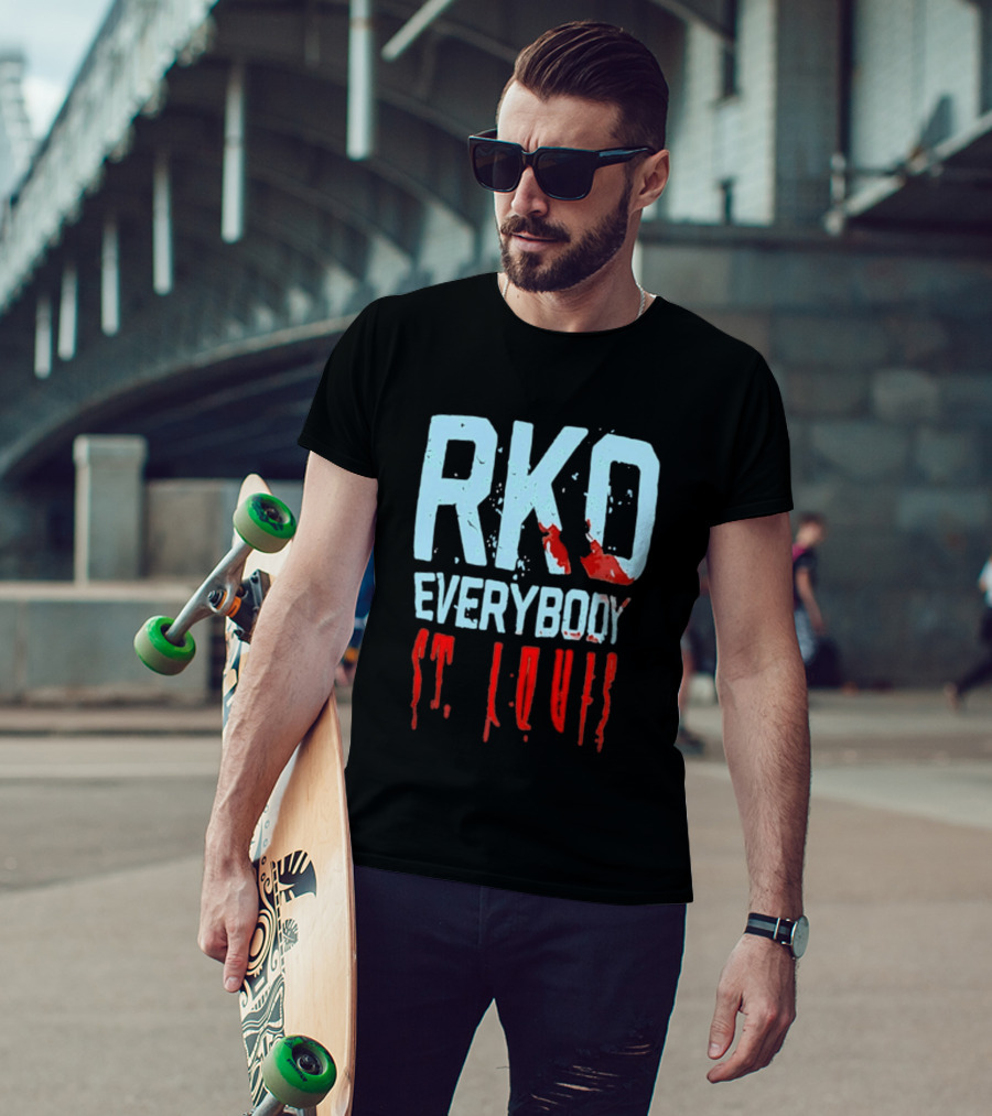 RKO Everybody St Louis Randy Orton Wrestling Fan T-Shirt