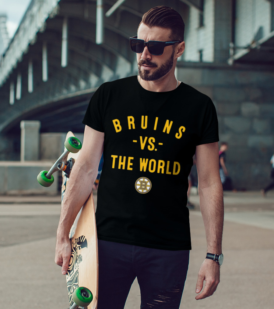 Boston Bruins VS The World NHL 2026 Nowbes T-Shirt