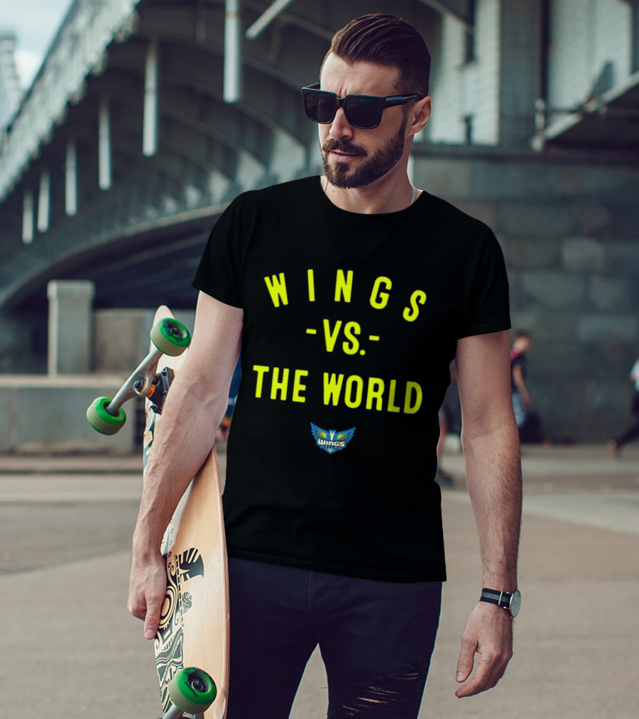 Wings Vs The World Dallas 2026 WNBA Season T-Shirt