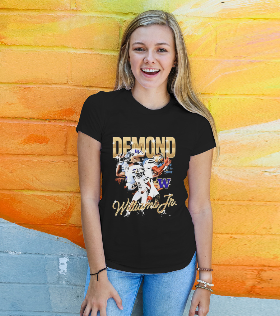 Demond Williams Jr. Washington Huskies Football 2026 Big Ten Media Days T-Shirt