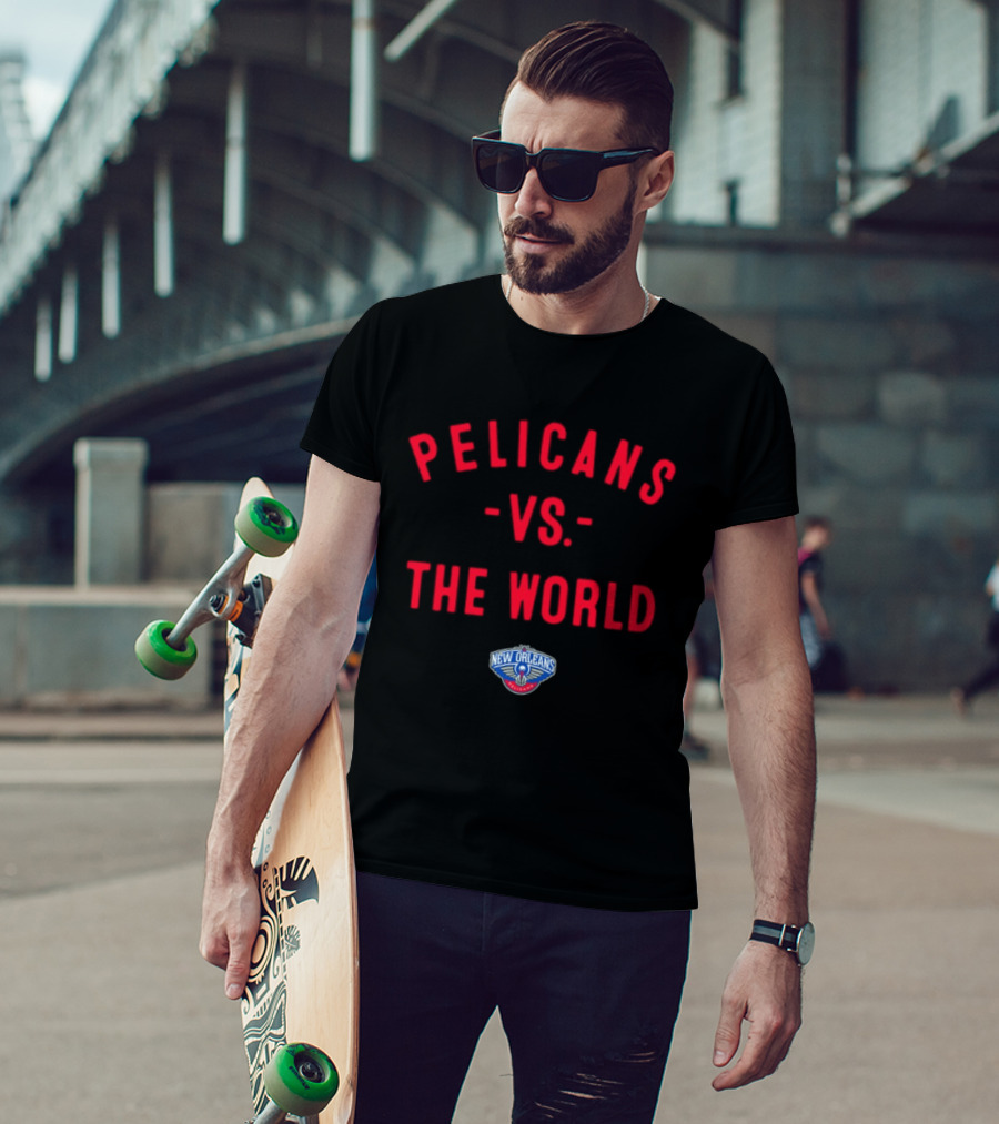 Pelicans Vs The World New Orleans NBA 2026 T-Shirt