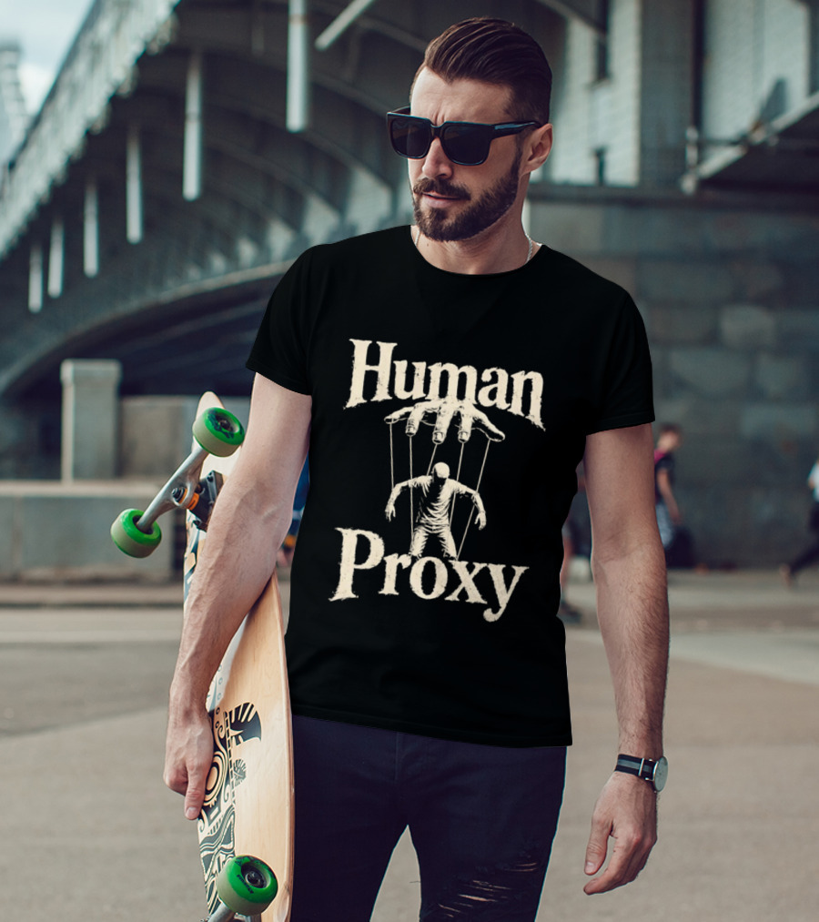Human Proxy Puppeteer Strings Control T-Shirt