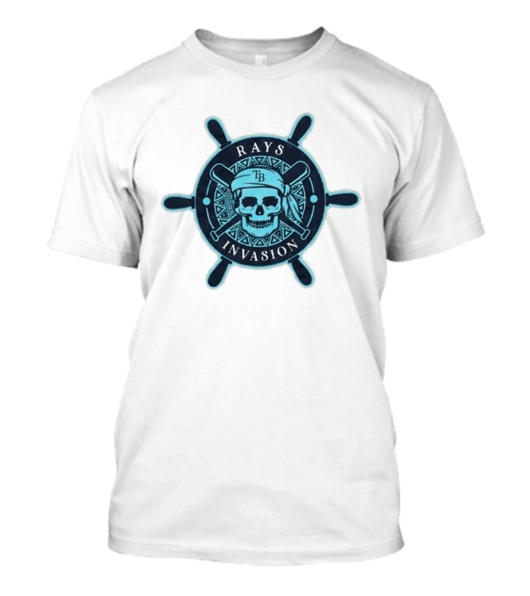 Rays Invasion TB Skull And Crossbats Helm 2026 Giveaway T-Shirt