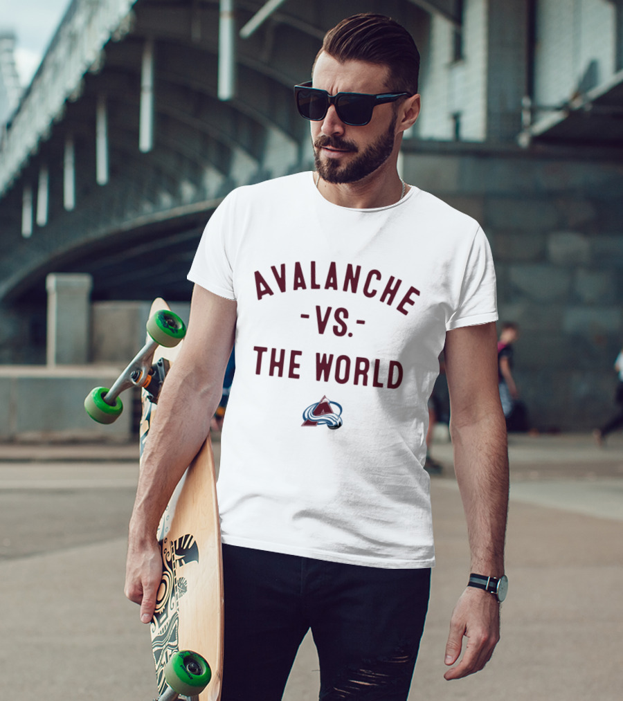 Avalanche Vs The World NHL 2026 Colorado Nowbes T-Shirt