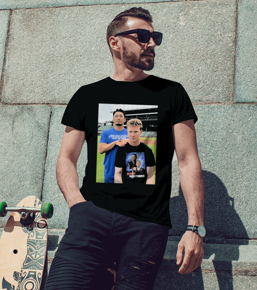 Seiya Suzuki Pete Crow Armstrong Step Brothers Baseball Humor T-Shirt