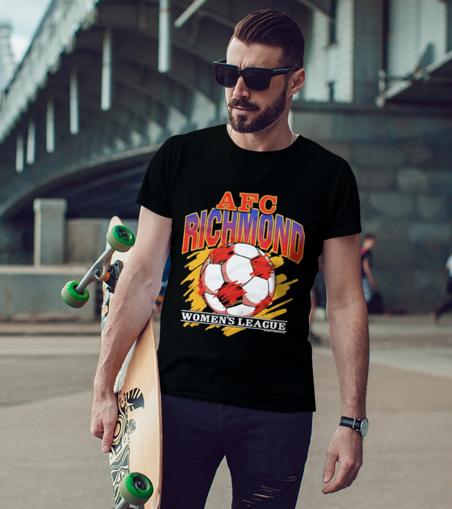 Ted Lasso AFC Richmond Women's League Soccer Ball T-Shirt