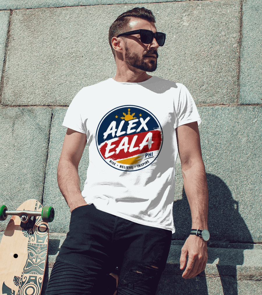 Alex Eala Rise Believe Inspire PHI Sun And Stars T-Shirt