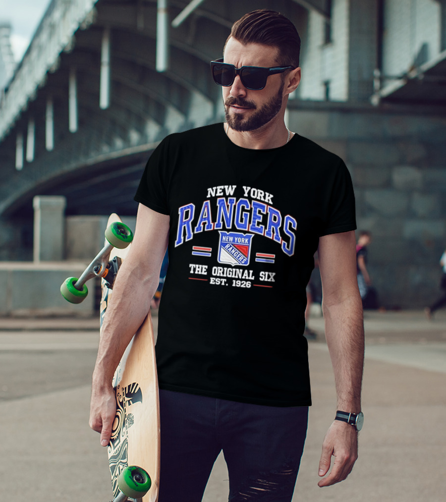 New York Rangers The Original Six Established 1926 T-Shirt