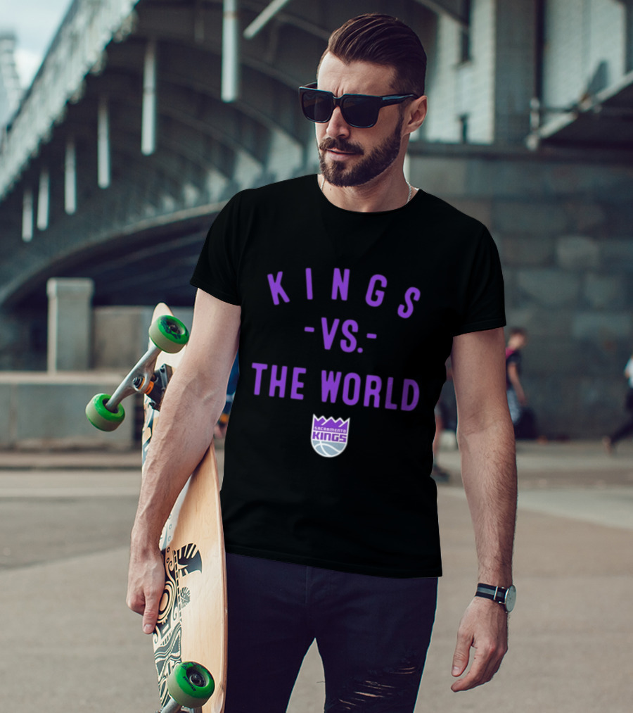 Sacramento Kings Vs The World NBA 2026 Nowbes T-Shirt