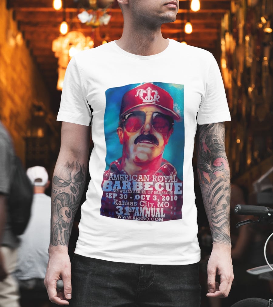 Dale Earnhardt American Royal Barbecue 2010 Kansas City Sep 30 Oct 3 31st Annual T-Shirt
