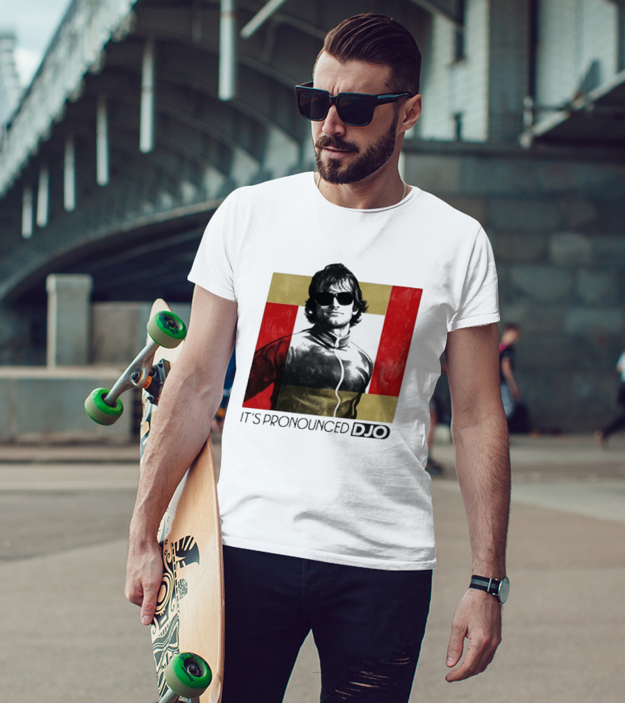 It's Pronounced Djo With Retro Style Sunglasses T-Shirt