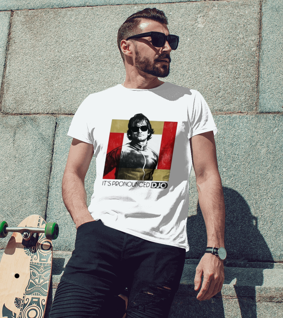 It's Pronounced Djo With Retro Style Sunglasses T-Shirt