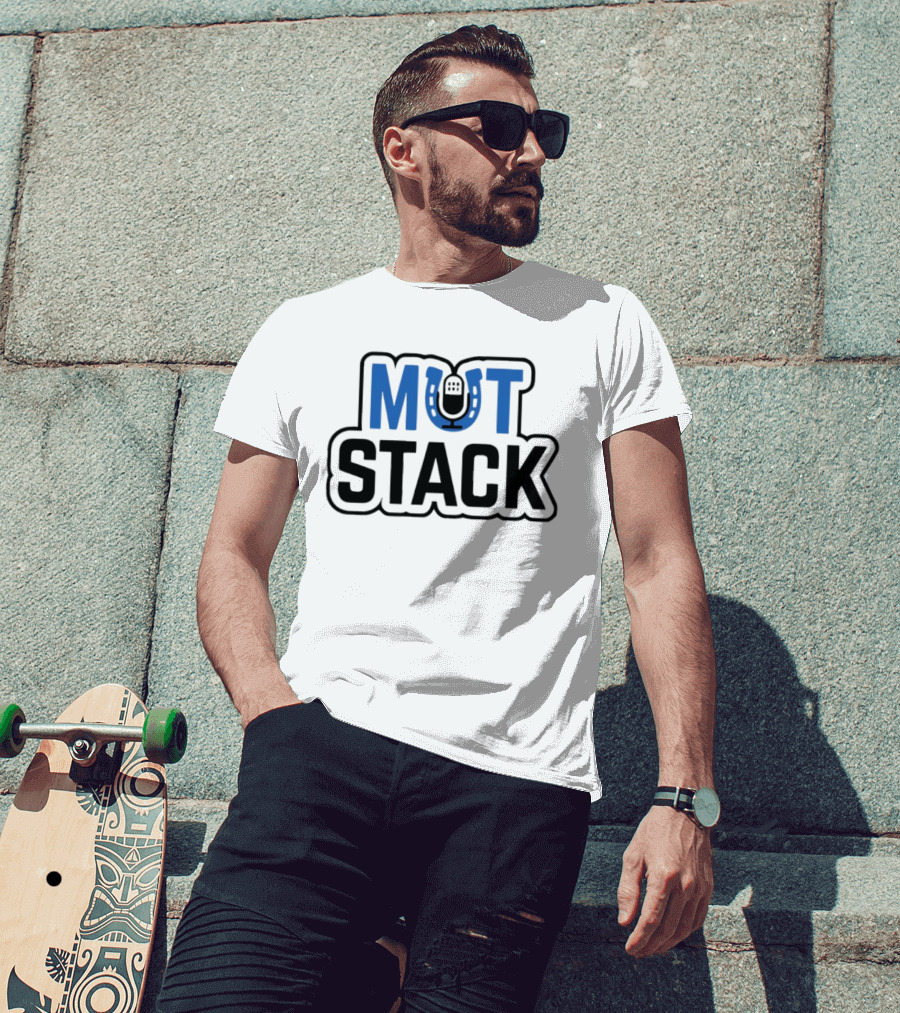Mut Stack Madden Ultimate Team Podcast Football Microphone T-Shirt
