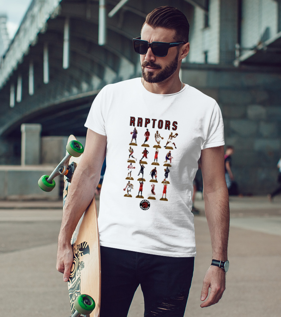 Raptors NBA Hall Of Fame Legends Moments T-Shirt